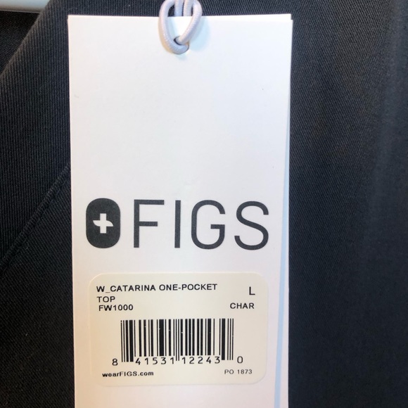 COPY - FIGS Caterina One Pocket Top - Picture 3 of 3